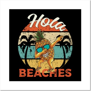 Hola Beaches Posters and Art